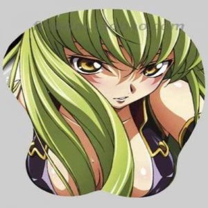 3D Anime Mouse Pad - Code Geass - C.C. - 2 Models APH0705 B5 Official Anime Mouse Pads Merch