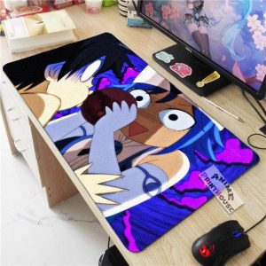 Fairy Tail Mouse Pad with funny Juvia & Gray APH0705 70x30CM / As Shown Official Anime Mouse Pads Merch