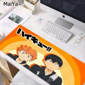 Maiya Hot Sales Anime Haikyuu Natural Rubber Gaming mousepad Desk Mat Free Shipping Large Mouse Pad 2 - Anime Mousepads
