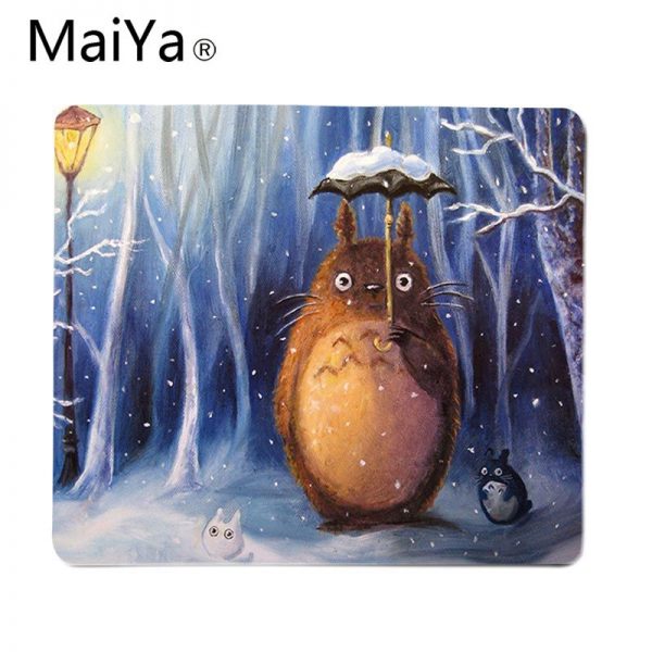Maiya Top Quality Studio Ghibli Totoro gamer play mats Mousepad Top Selling Wholesale Gaming Pad mouse 5 - Anime Mousepads