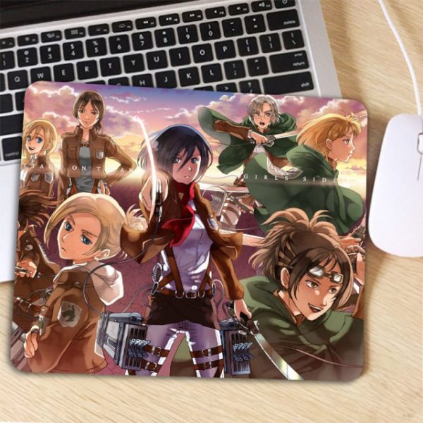 Anime Attack on Titan Mouse Pad Gamer Mice for Laptop PC Universal Comfortable Anti slip Mause 5.jpg 640x640 5 - Anime Mousepads