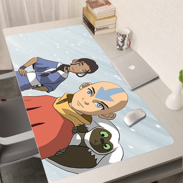 Avatar The Last Airbender Large Mouse Pad Anime 90x40CM XXL Mousepad Gaming Mouse Mat Mausepad Keyboards - Anime Mousepads