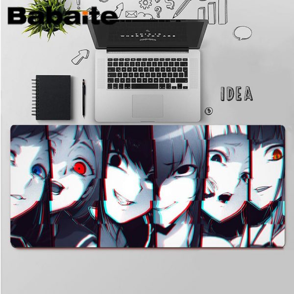Babaite Japanese Sexy Ahegao Anime Girl Rubber Mouse Durable Desktop Mousepad Free Shipping Large Mouse Pad 1 - Anime Mousepads
