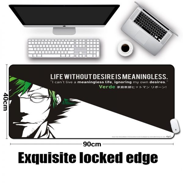 Mairuige High Quality Anti skid Wear Soft Table Mat HITMAN REBORN Anime Pattern Mouse Pad Pictures 1 - Anime Mousepads