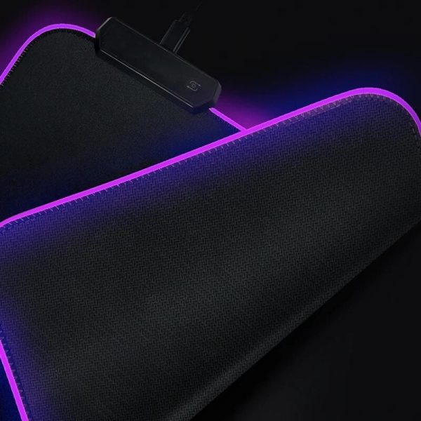 The Rising of the Shield Hero Anime Gaming RGB Gamer Large Mousepad LED Lighting USB Keyboard 3 - Anime Mousepads
