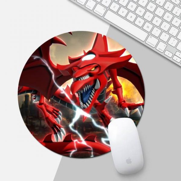 Yu Gi Oh Duel Monsters Computer Mousepad Desk Table Protect Game Office Work Round Mouse Mat 13.jpg 640x640 13 - Anime Mousepads