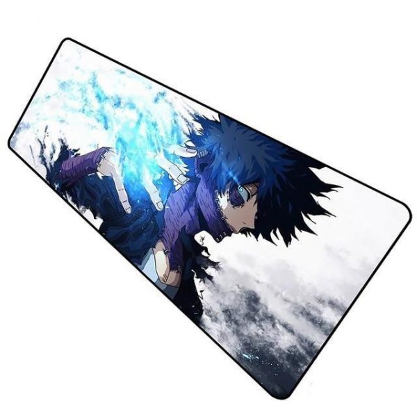 Blue Fire Dabi pad 2 / Size 600x300x2mm Official Anime Mousepads Merch