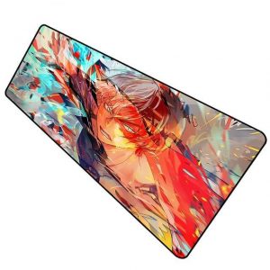Flash Fire Todoroki pad 8 / Size 600x300x2mm Official Anime Mousepads Merch