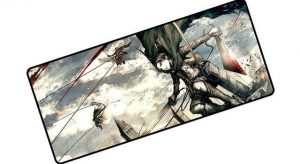 Survey Corps To Action pad 4 / Size 600x300x2mm Official Anime Mousepads Merch