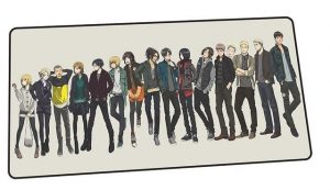 Attack on Titan Modern-Casual Attire design 9 / Size 600x300x2mm Official Anime Mousepads Merch