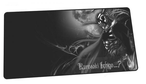 Black and White Full Hollow Ichigo design 5 / Size 600x300x2mm Official Anime Mousepads Merch