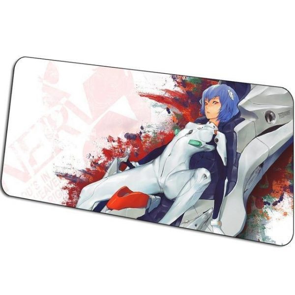 Rei Ayanami pattern 1 / Size 600x300x2mm Official Anime Mousepads Merch