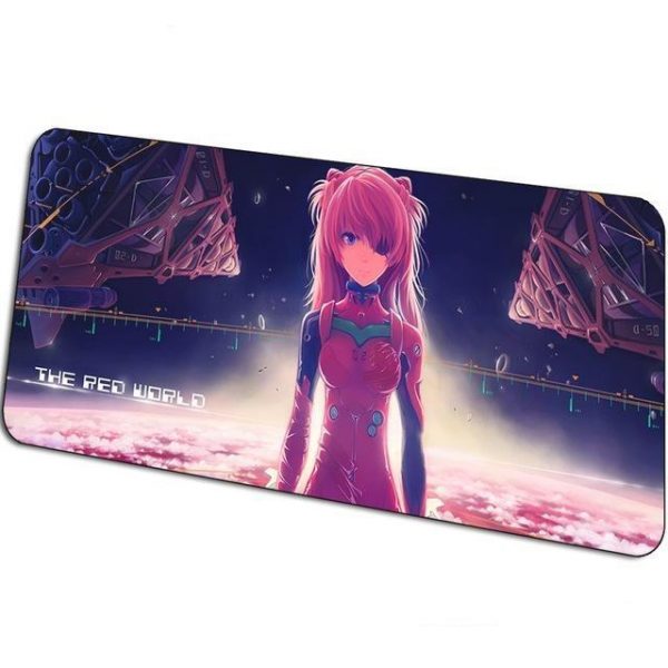 Asuka in Space pattern 2 / Size 600x300x2mm Official Anime Mousepads Merch