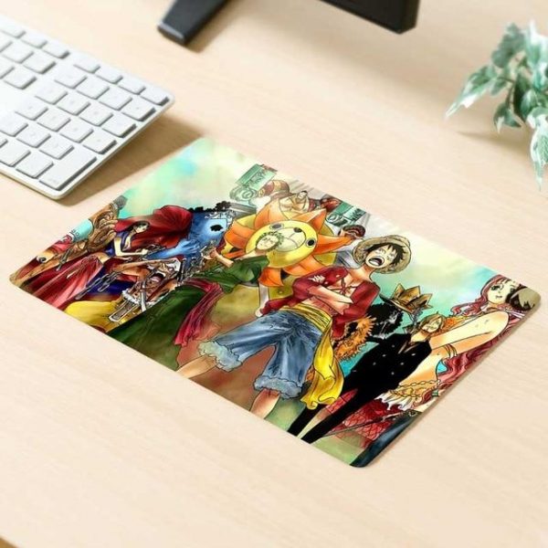 Strawhat Crew by the Thousand Sunny Default Title Official Anime Mousepads Merch