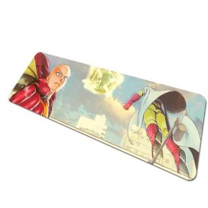 Flying Saitama pad 4 / Size 700x300x2mm Official Anime Mousepads Merch