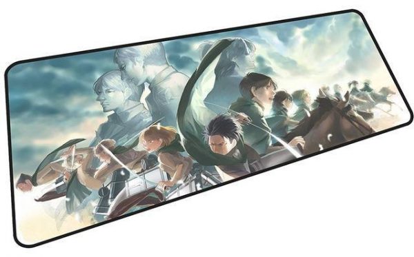 The Power of the Survey Corps mousepad 9 / Size 600x300x2mm Official Anime Mousepads Merch