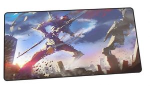 EVA Spear Thrust design 11 / Size 600x300x2mm Official Anime Mousepads Merch