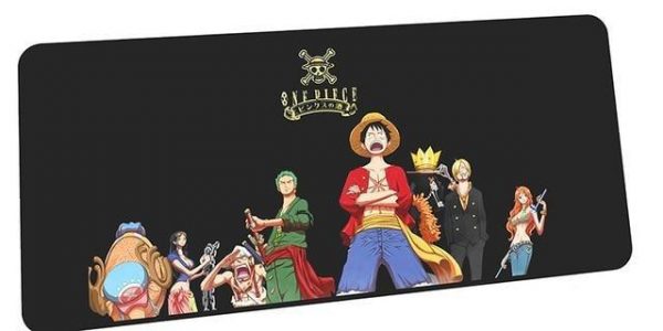 One Piece Luffy's Crew mousepad 3 / Size 600x300x2mm Official Anime Mousepads Merch