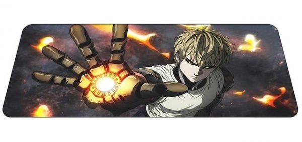 Incinerate Genos mousepad 1 / Size 600x300x2mm Official Anime Mousepads Merch