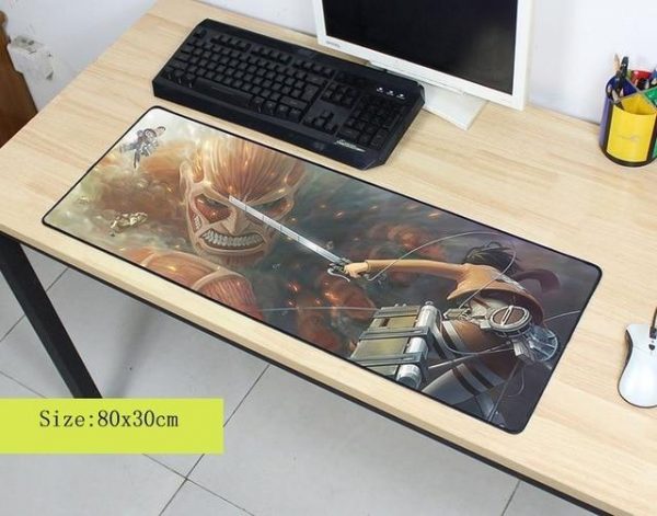 Confronting The Colossal pad 4 / Size 600x300x2mm Official Anime Mousepads Merch