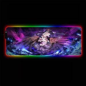 Overlord - Albedo Wings - RGB Mouse Pad 350x250x3mm Official Anime Mousepad Merch