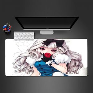 Girl with Apple Design Gamer Mouse Pad Large Computer Desk Mat XXL PC Gaming Mousepad 350x250x2mm Official Anime Mousepad Merch