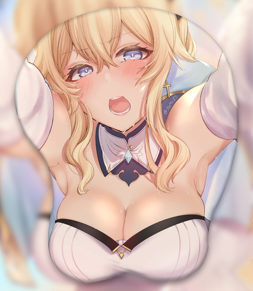 jean 3d oppai mouse pad ver3 6633 - Anime Mousepads