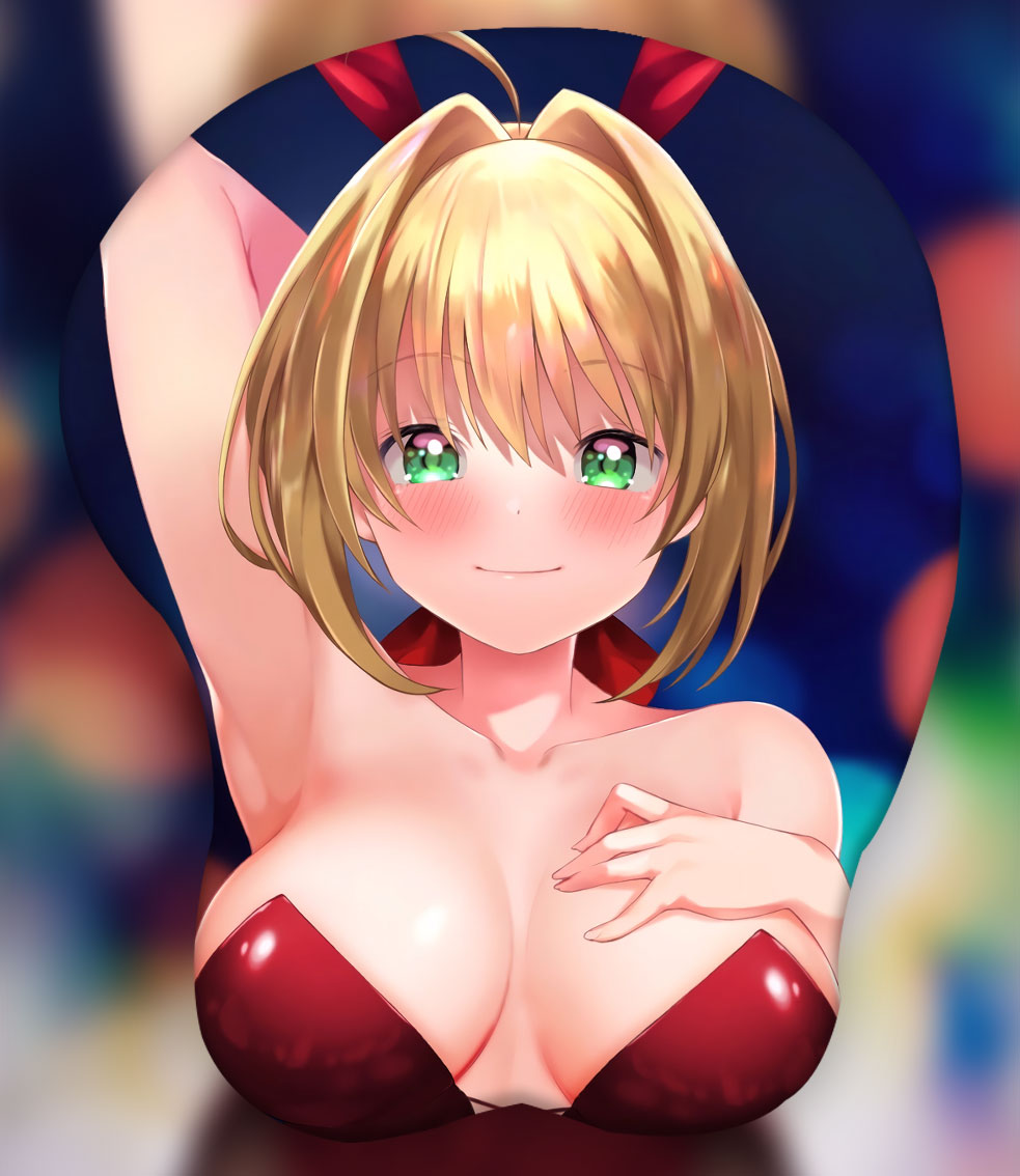 nero claudius 3d oppai mouse pad 1644 - Anime Mousepads