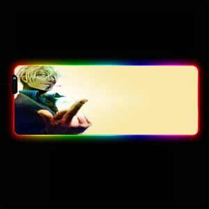 One Piece - Sanji - RGB Mouse Pad 350x250x3mm Official Anime Mousepad Merch