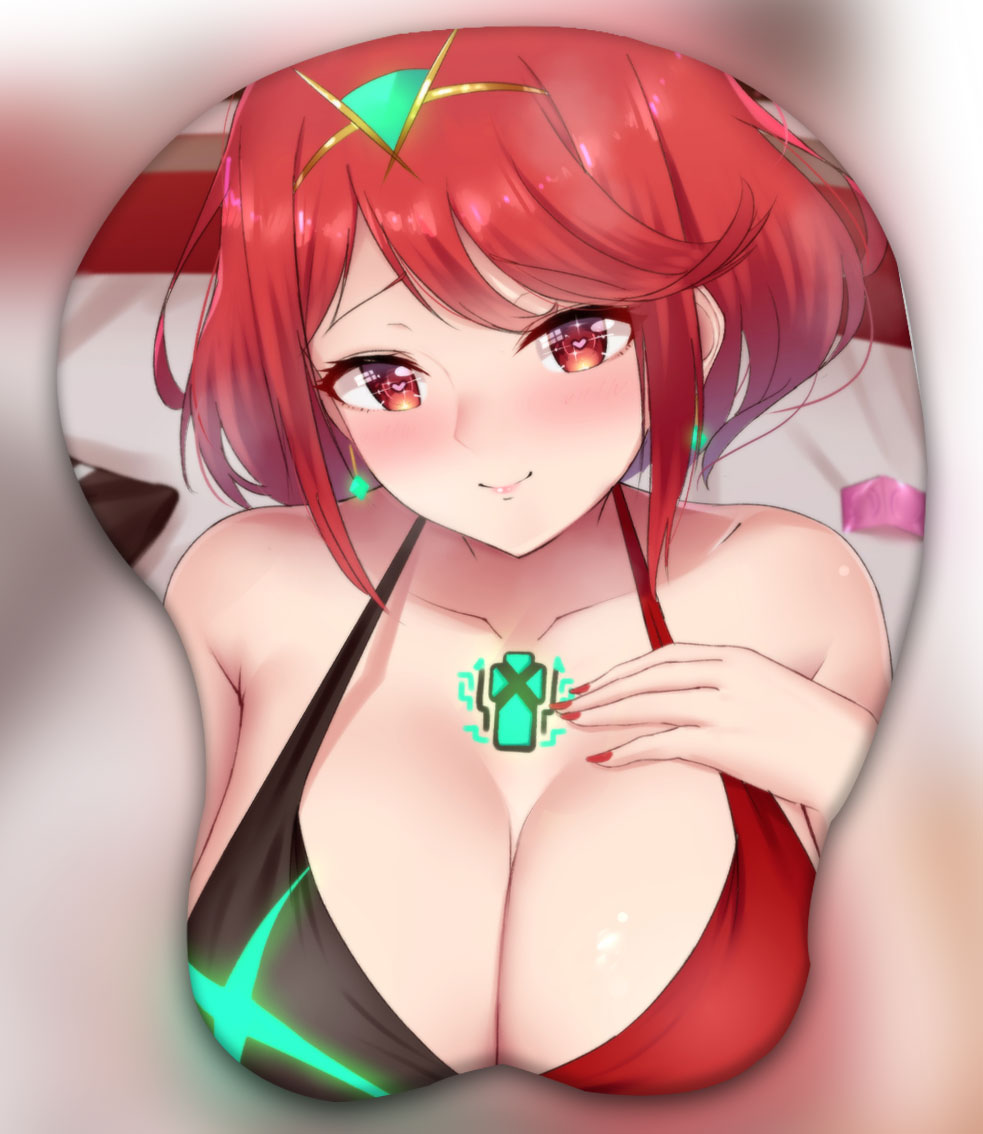 pyra 3d oppai mouse pad 1909 - Anime Mousepads