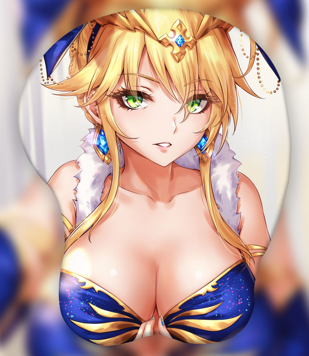 saber 3d oppai mouse pad ver1 5130 - Anime Mousepads