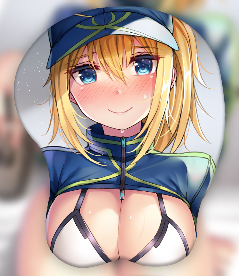 saber 3d oppai mouse pad ver2 6513 - Anime Mousepads