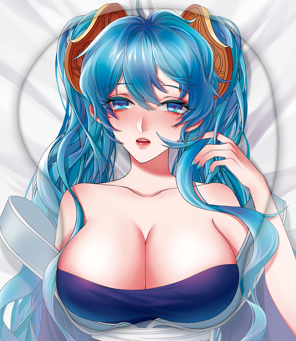 the maven of the strings sona buvelle 3d oppai mouse pad 6538 - Anime Mousepads