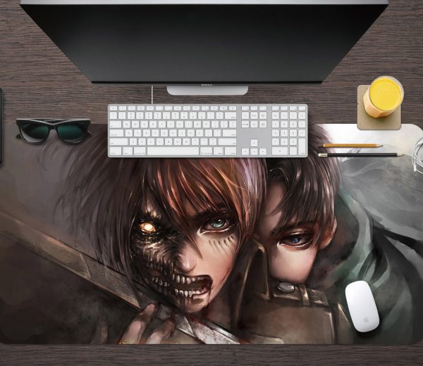 3D Attack On Titan 3798 Anime Desk Mat YYA1215
