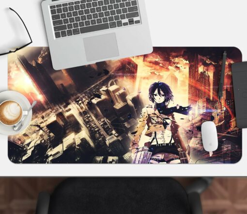 3D Attack On Titan 587 Anime Desk Mat YYA1215