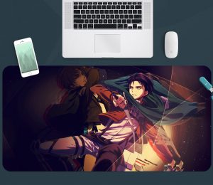3D Attack On Titan 3800 Anime Desk Mat YYA1215