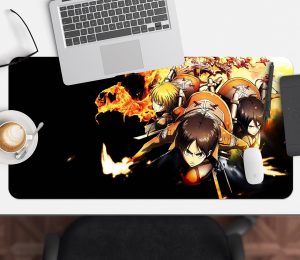 3D Attack On Titan 4009 Anime Desk Mat YYA1215