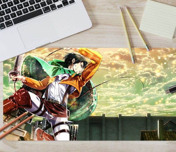 3D Attack On Titan 3796 Anime Desk Mat YYA1215