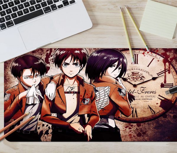3D Attack On Titan 3790 Anime Desk Mat YYA1215