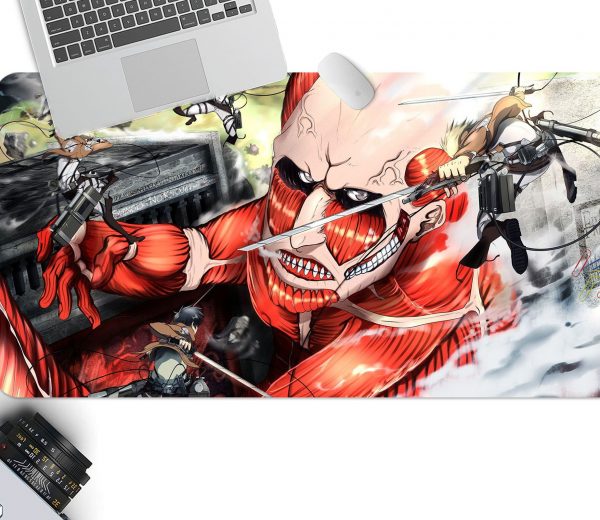 3D Attack On Titan 4000 Anime Desk Mat YYA1215