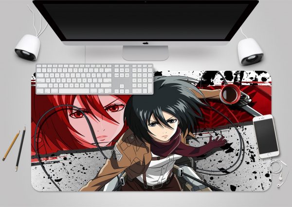 3D Attack On Titan 3793 Anime Desk Mat YYA1215