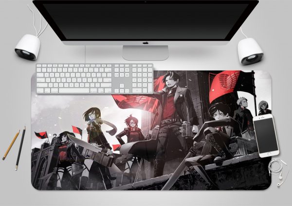 3D Attack On Titan 3787 Anime Desk Mat YYA1215