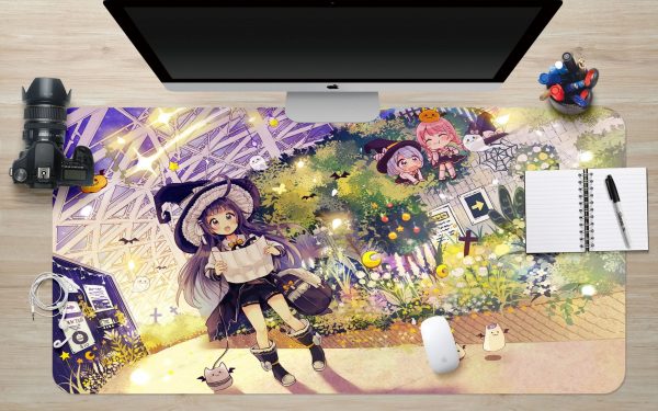 3D Magic Witch 3751 Anime Desk Mat YYA1215