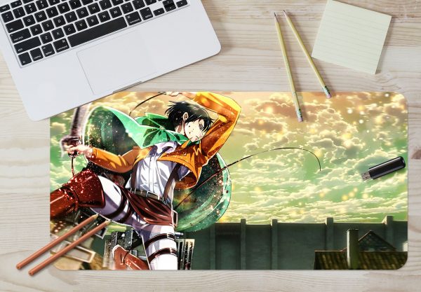 3D Attack On Titan 3796 Anime Desk Mat YYA1215