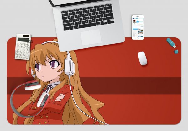 3D Music Girl 3727 Anime Desk Mat YYA1215