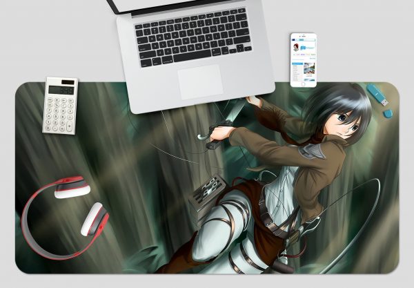 3D Attack On Titan 4001 Anime Desk Mat YYA1215