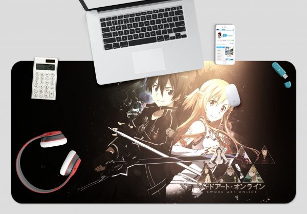 3D Sword Art Online 4187 Anime Desk Mat YYA1215