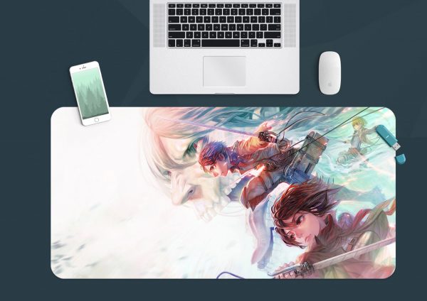 3D Attack On Titan 3772 Anime Desk Mat YYA1215