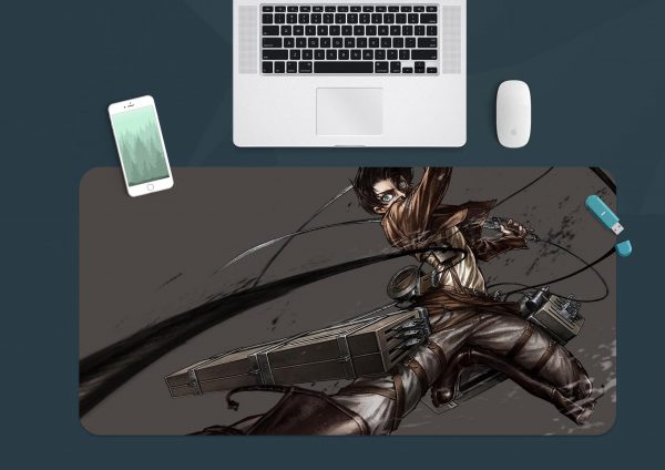 3D Attack On Titan 3776 Anime Desk Mat YYA1215