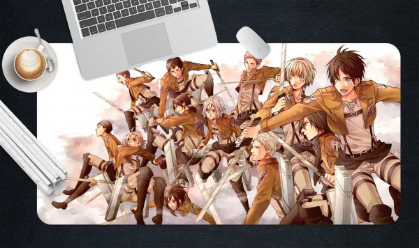 3D Attack On Titan 3792 Anime Desk Mat YYA1215